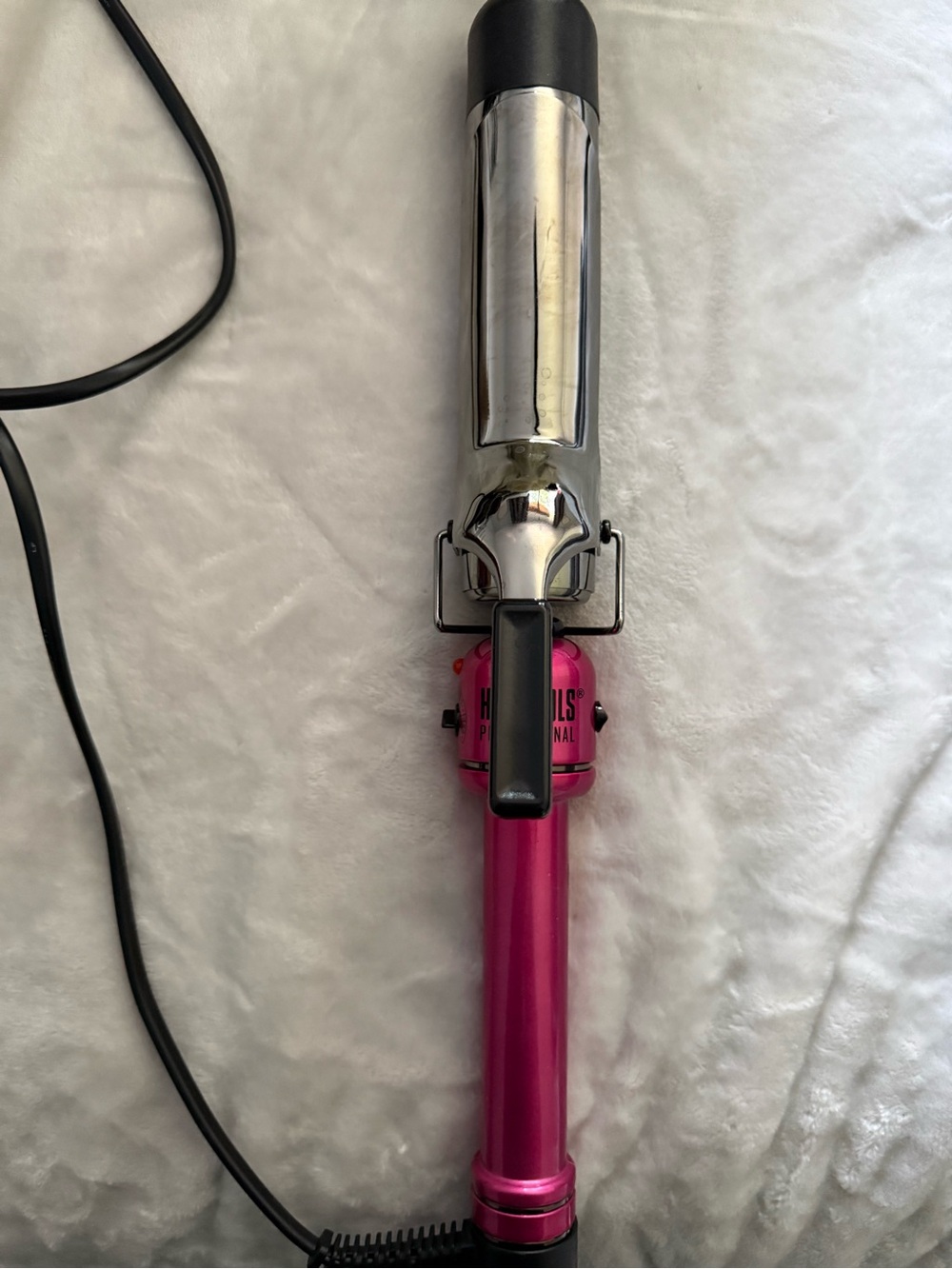 Hot Pink Curling Iron - Women Hair Tool